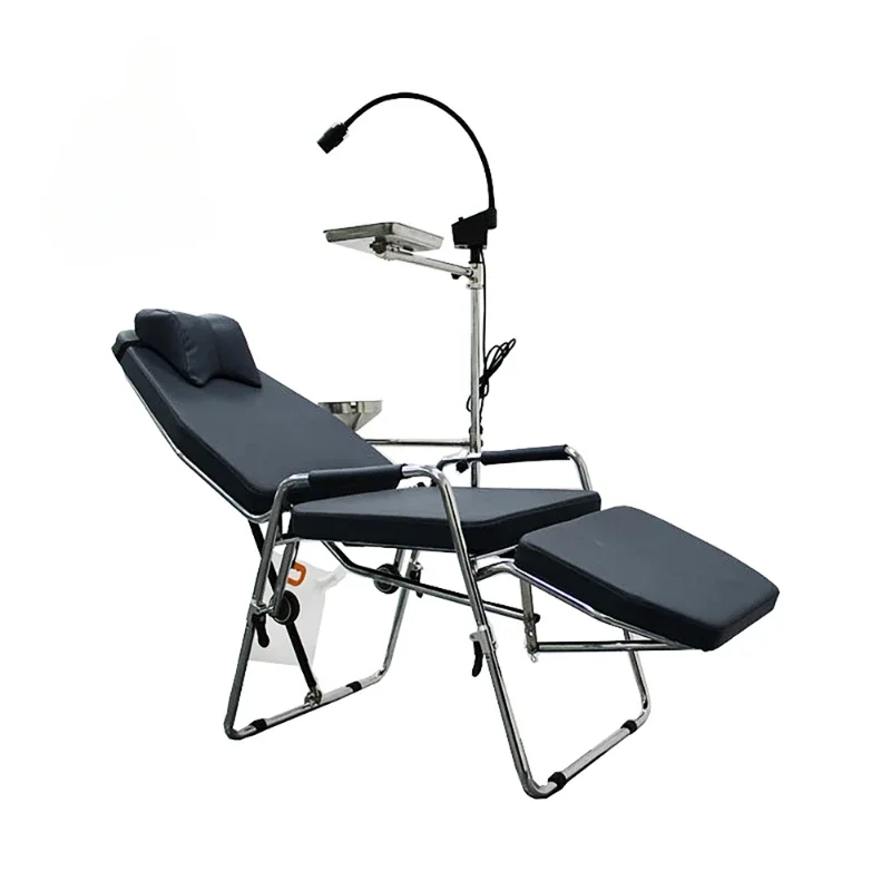 

Clinic Stainless Steel Medical Foldable Patients Dental Chair Easy Folding For Dentistry