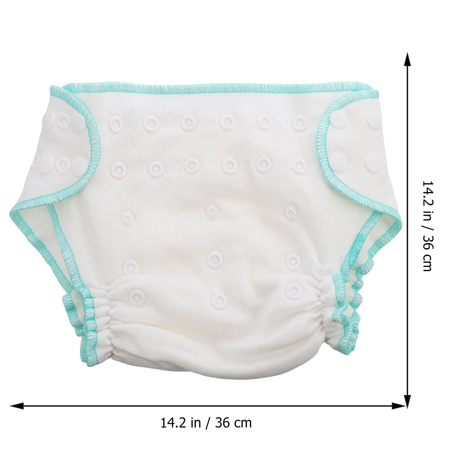 حفاضات قماش قابلة لإعادة الاستخدام قابلة للتنفس من القطن الخيزران قابلة للغسل حفاضات الرضع مانعة للتسرب حفاضات لحديثي الولادة للبشرة الحساسة