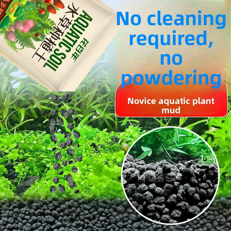 

Aquarium Soil Substrate - Non-Fading Planted Tank Clay Gravel for Aquatic Plants - Ideal for Shrimp & Nano Fish Tanks