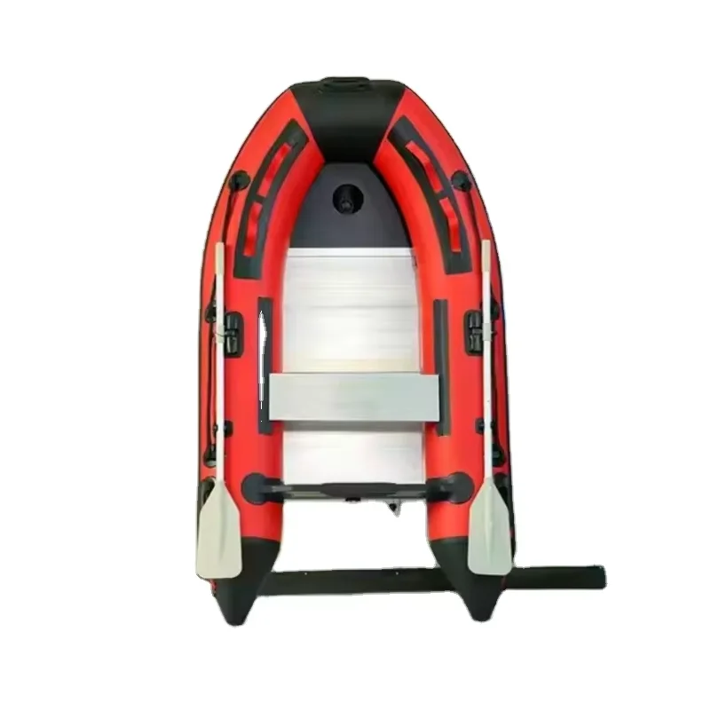 

2.3m PVC Inflatable Kayak With Aluminum Floor 2-Person Capacity 1-Year Warranty