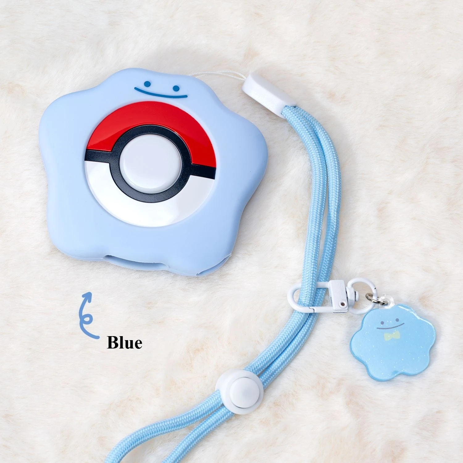 Bandai Pokemon GO Plus+ Silicone Protective Case Cover with Lanyard Clip Sticker for Pokeball Sleep Tracker Accessory Gift view 4