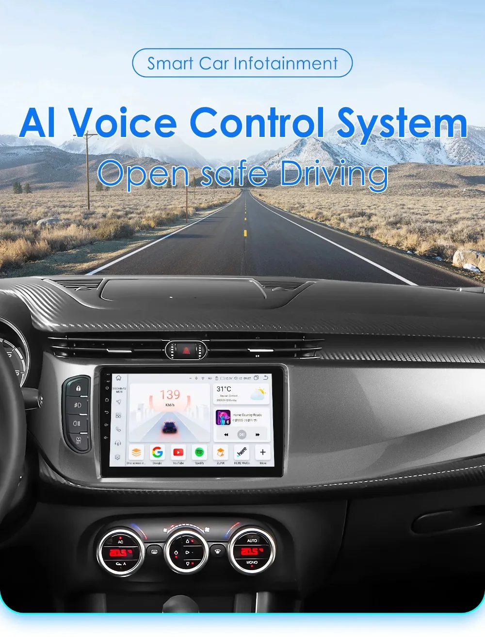 Radio Multimedia de coche Android para Alfa Romeo Giulietta 2015 -2018 Carplay Autoradio Android Auto estéreo GPS 7862 reproductor de pantalla