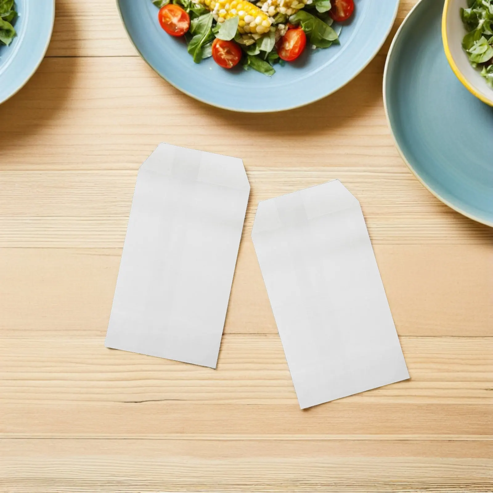 50Pcs Waxed Glassine Paper Bags Transparent Greaseproof Waterproof Snack Packaging Bags for Bakery Cookies Chocolate Desserts view 6