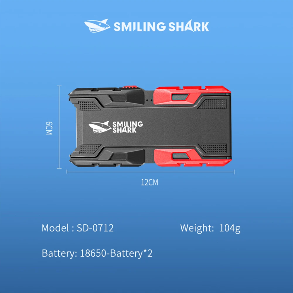 Smiling Shark SD-0712A LED Flashlight, Super Bright Handheld Flashlight, Long-lasting Flash Light Rechargeable for Outdoors