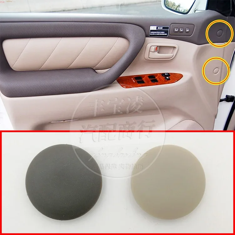

For Toyota Land Cruiser 4500 4700 LC100 Lexus LX470 Front Door Trim Panel Screw Hole Plug Trim Cover Screw Hole Cover