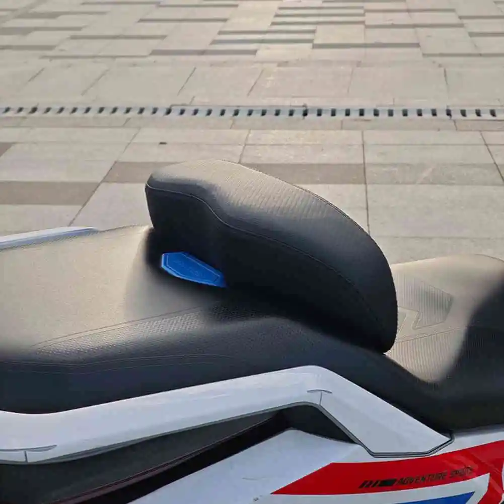 AU28-Motorcycle Driver Seat Backrest Cushion Wider Lumbar Support For ZONTES 368G ADV G368