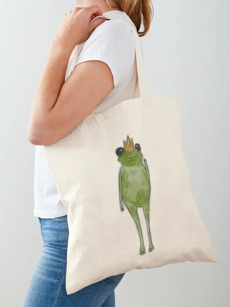 Frog king Tote Bag ecological bags tote bags cloth bags Tote Bag