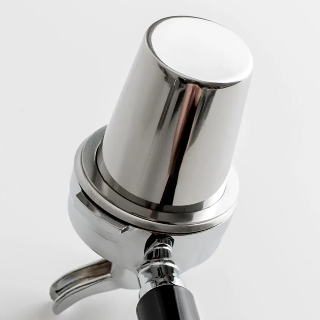 Coffee Dosing Cup 54mm Stainless Steel Powder Receiver Mug Reusable Espresso Accessory for Coffee Machine