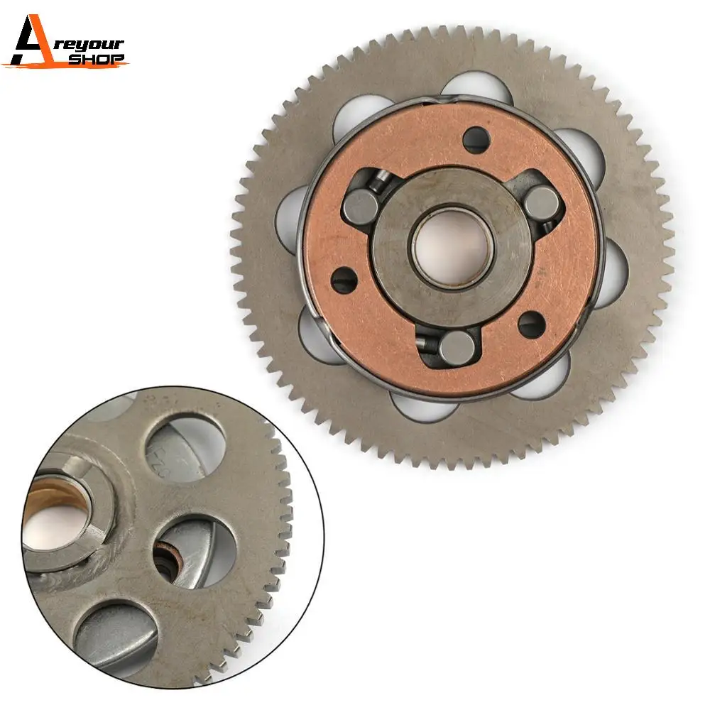 Topteng For Yamaha TTR50E TT-R50 2005-2017 TTR90 TT-R90 2003-2007 TTR 50E One Way Starter Clutch & Gear 3AY-15580-01