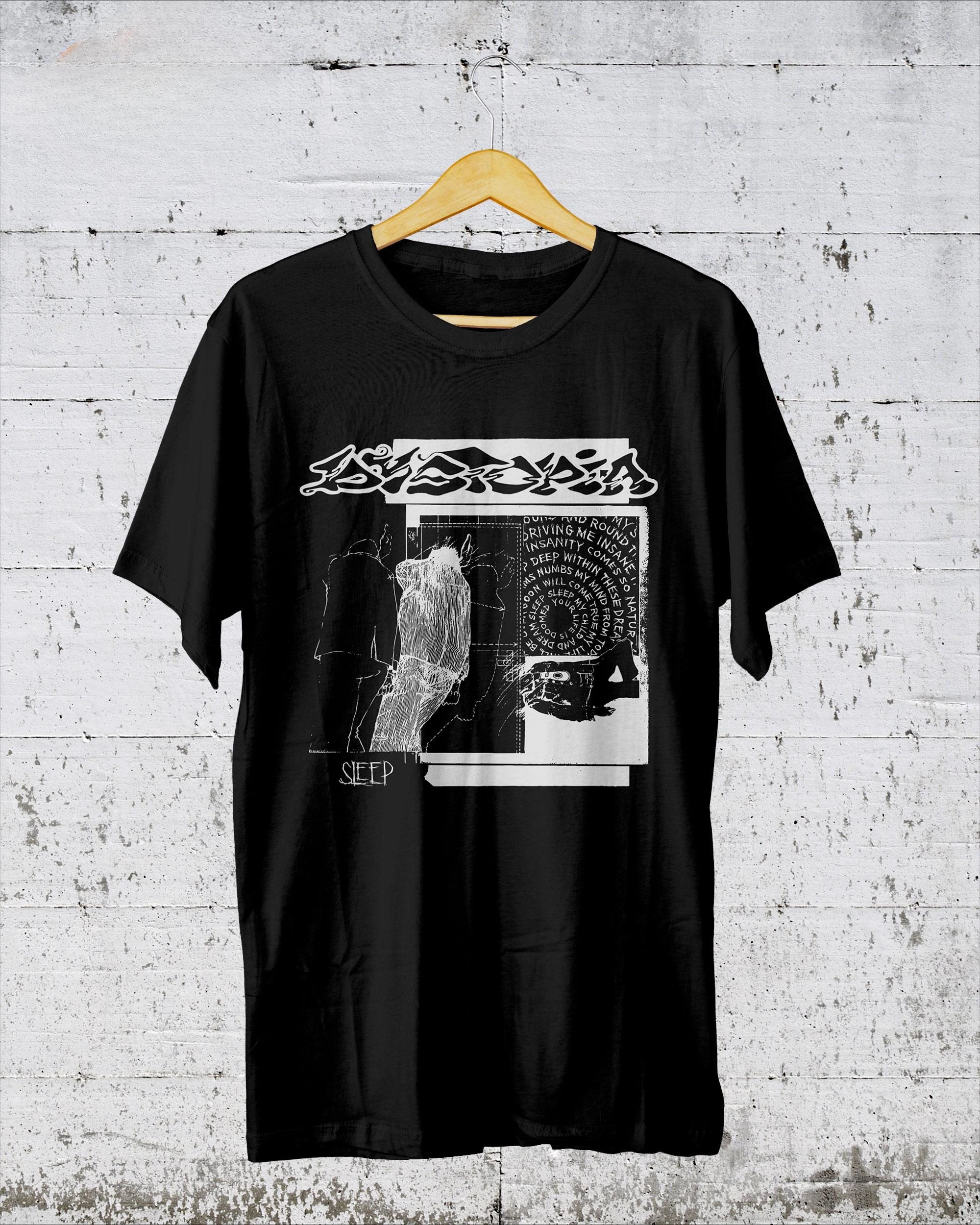 Dystopia T-Shirt Crust Punk Heavy Metal Dystopia inspirierte Grafik-T-Shirts Band-T-Shirts Unisex T-Shirt Unisex Männer Frauen Sommer