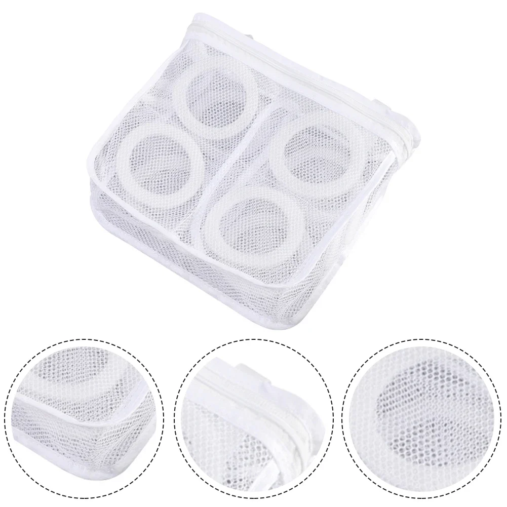 Shoes Washing Machine Shoes Bag Travel Shoe Storage Bags Portable Mesh Laundry Bag Anti-deformation Protective Clothes In Stock