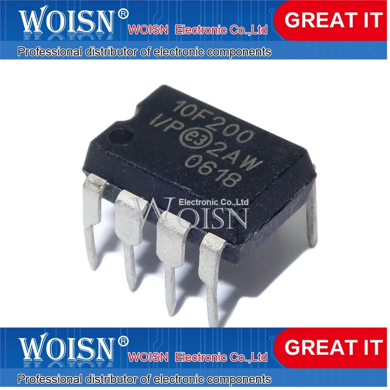 1-5-10pcs PIC10F200-I/P PIC10F200 Price discounts Spot supply