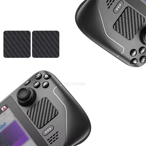 2PCS/Set Touchpad Skin Protective Skin for Steam Deck Dustproof Non-Slip Anti-Scratch Sticker for Steam Deck Accessories