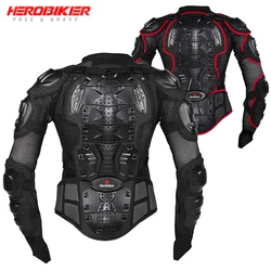 Motorcycle Body Armor Motorcycle Jacket Men Moto Protection Full Body Turtle With Neck Protector Motocross Racing Armor S-5XL