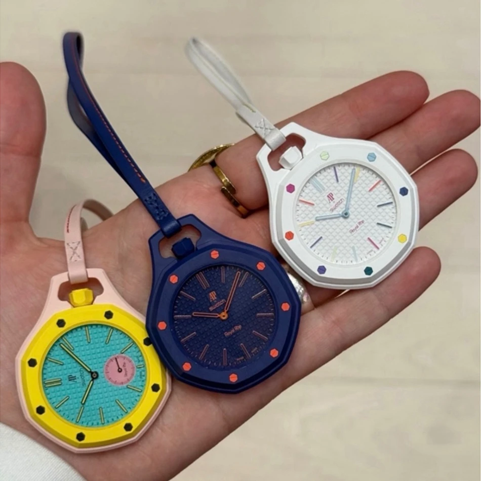Pendant Watch Strap Case Set For Swatch X AP Royal Pop Ceramic