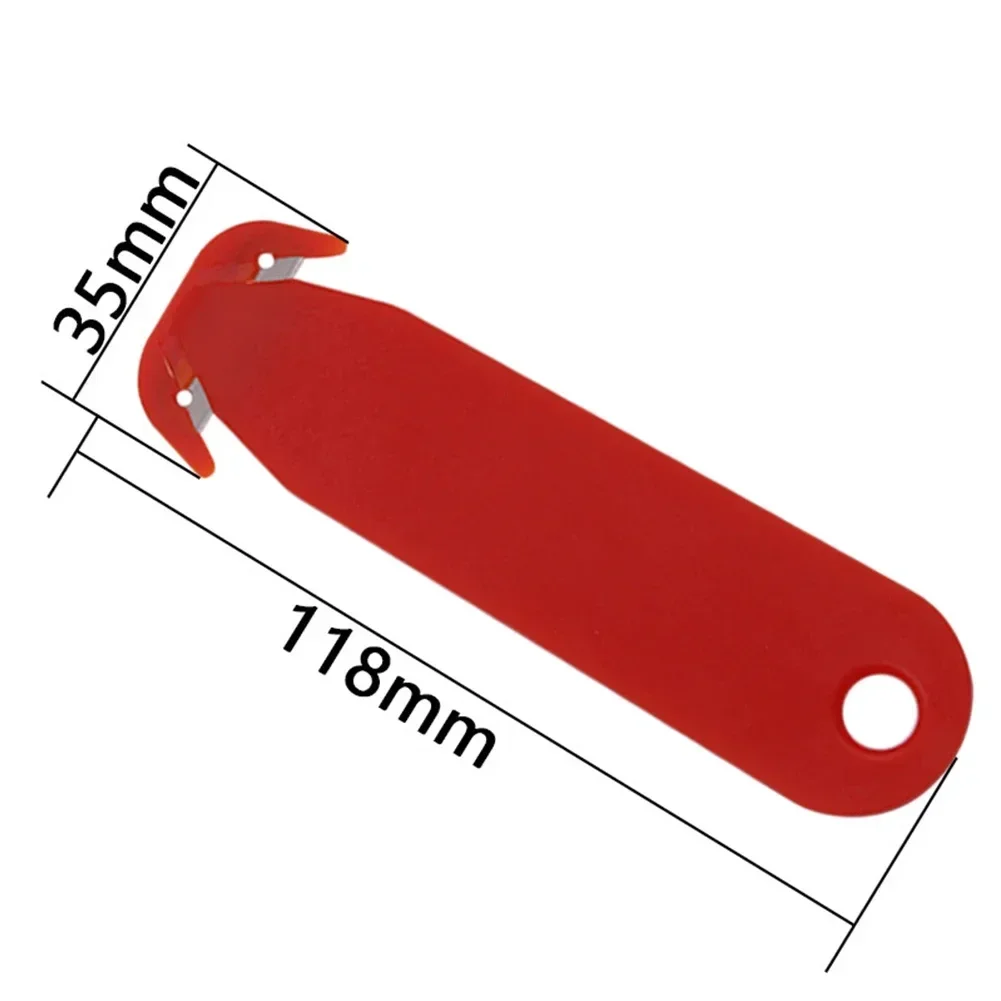 1pc Unpacking Tool Double-Edged Safety Box Cutter Blade Multi Tool Film Cutting Art Paper Cutter 118*35mm/4.65*1.38inch Unpacker