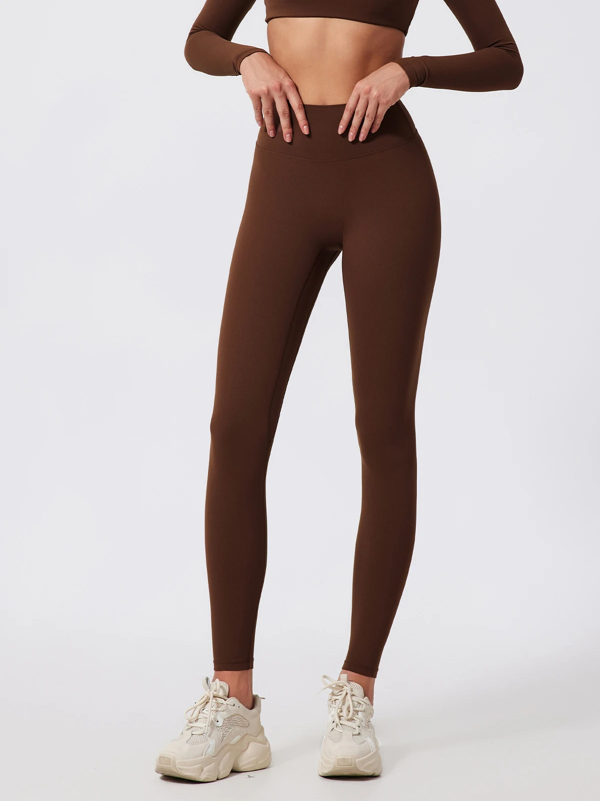 Neue Sommer High-Waist Sport-Leggings für Damen, Atmungsaktive Enge Hosen, Outdoor-Sportbekleidung, Damen-Gym-Sporthosen, Yoga-Damenhosen – Detail 11
