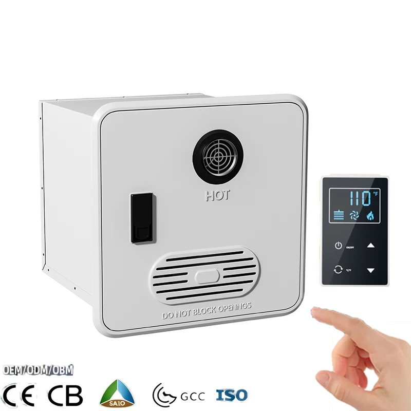 OEM 8L-10L LPG/LNG Instant Stainless Steel Gas Water Heater for RV/Car Without Tank Class a Energy Efficiency LED Display