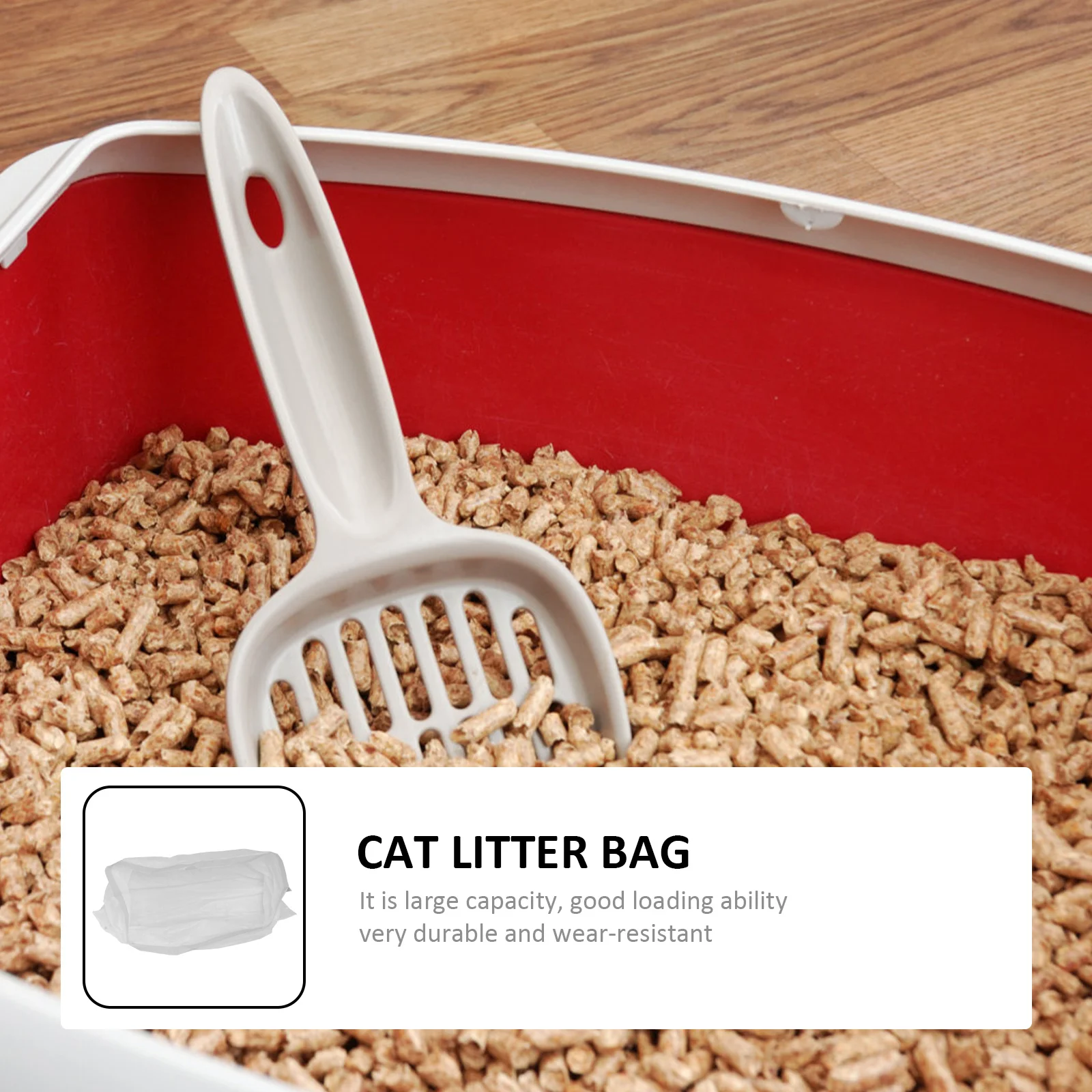 Cat Litter Bag Practical Cat Toilet Bag Thick Cat Litter Box Bag Hygiene Elastic Litter Box Liners Kitten Pet Supplies