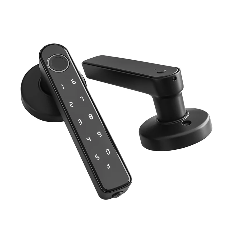 

Smart Electronic Door Lock Handle Tuya Bluetooth APP Control Security Intelligent Digital Keypad Fingerprint Locks