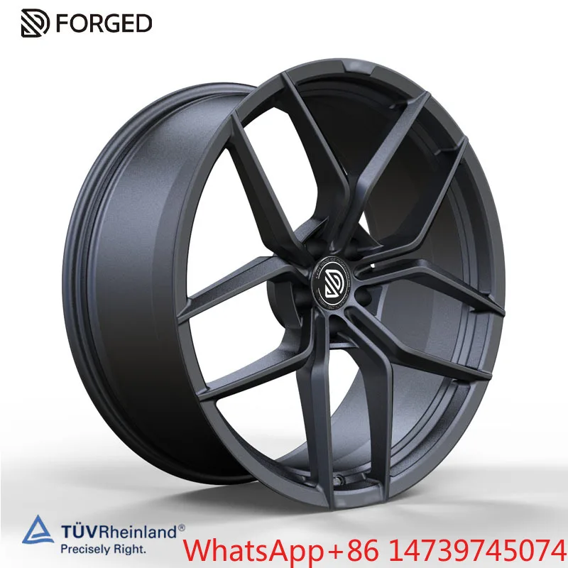 17-23 Inch Mesh Design Forged Aluminum Alloy Wheels 20mm 25mm ET 10000 Ton Press Custom RimsTUV Approved Wheels High Strength