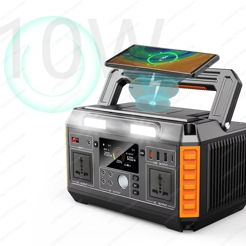 

600W Portable Solar Power Generator with Inverter & MPPT - Emergency Backup for Home & Outdoor