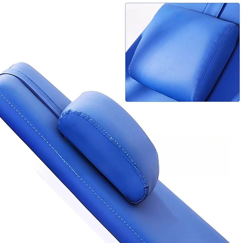 Light Chair Free Clinic Portable Simple Dental Chair Work Desk Folding Chair with Light Strip Spittoon