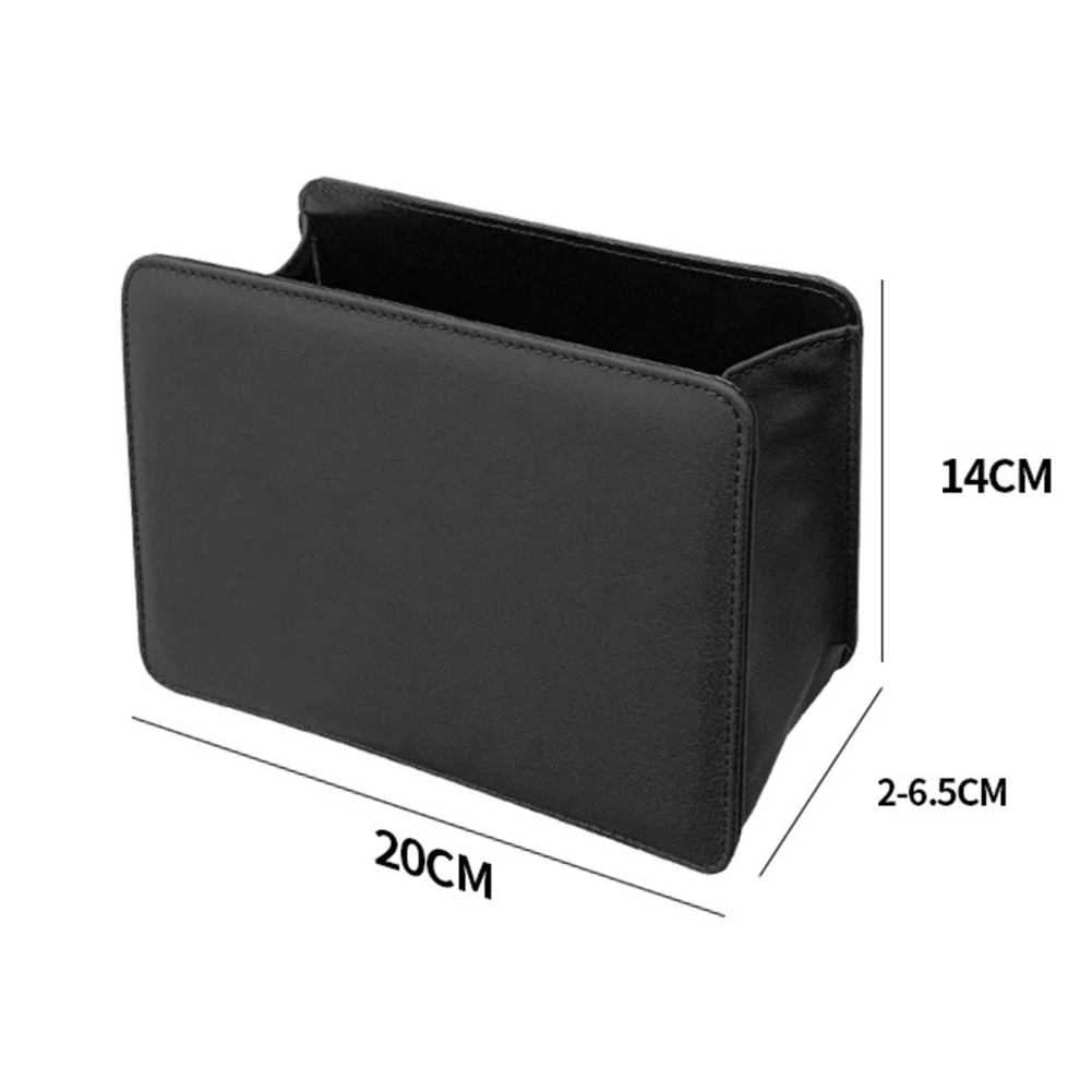 أحدث بيع الأسود المحمولة طوي سلة مهملات السيارة المحمولة تخزين السيارة اكسسوارات السيارات الداخلية #6