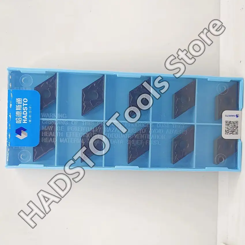 

DNMG150608-MT HS8125 DNMG442 HADSTO CNC blade carbide inserts Turning inserts For Steel 10pcs/box