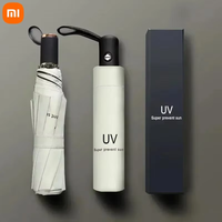 Xiaomi Mini Umbrella Folding Automatic Anti UV Rain Sun Umbrella Portable Windproof Light Women Men Children Parasol Umbrella