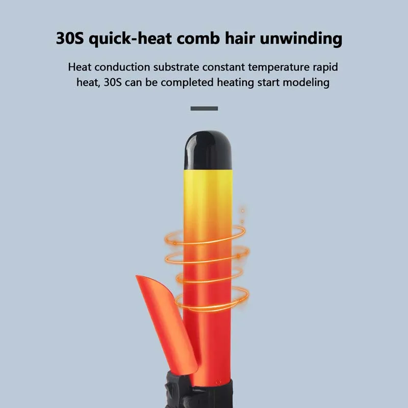New Professional 2 in 1 Curling Wand Hair Curler Big Waver Curling Iron Women's Hair Styling Tools Automatic Curling Iron
