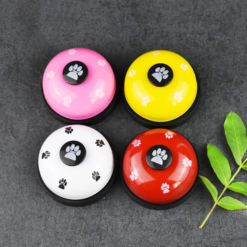 

Pets Bell Ringer, Training Dog Supplies Vocal, Footprints Paw Prints Cat Toys, Dogs Accessories