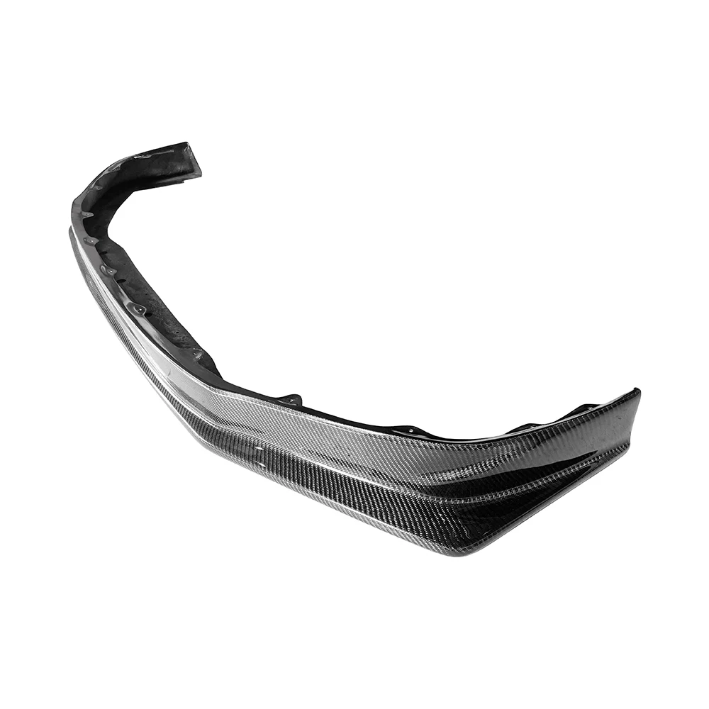 

New K2 Style Carbon Fiber Front Bumper Add-on Lip Screw-On for 2012-2016 R35