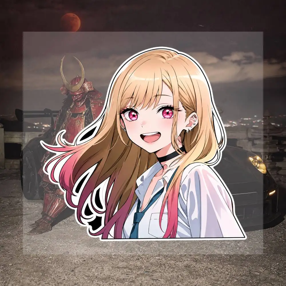 Anime Youth Beautiful Girl Sticker Collection Graffiti Style Waterproof Decal Pack For Laptop Motorcycle Helmet DIY Decoration