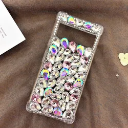 Colorful Bling Diamond Phone Cases For Google Pixel 10 9 Pro XL Pixel 8 Pro 8A 7A 6 7 Pro Luxury Glitter Clear Shockproof Cover