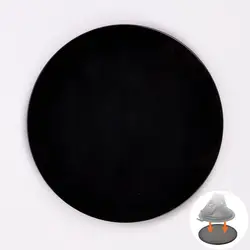 Black Car Dash Dashboard Adhesive Sticky Suction Cup Mount Disc Disk Pad 80mm