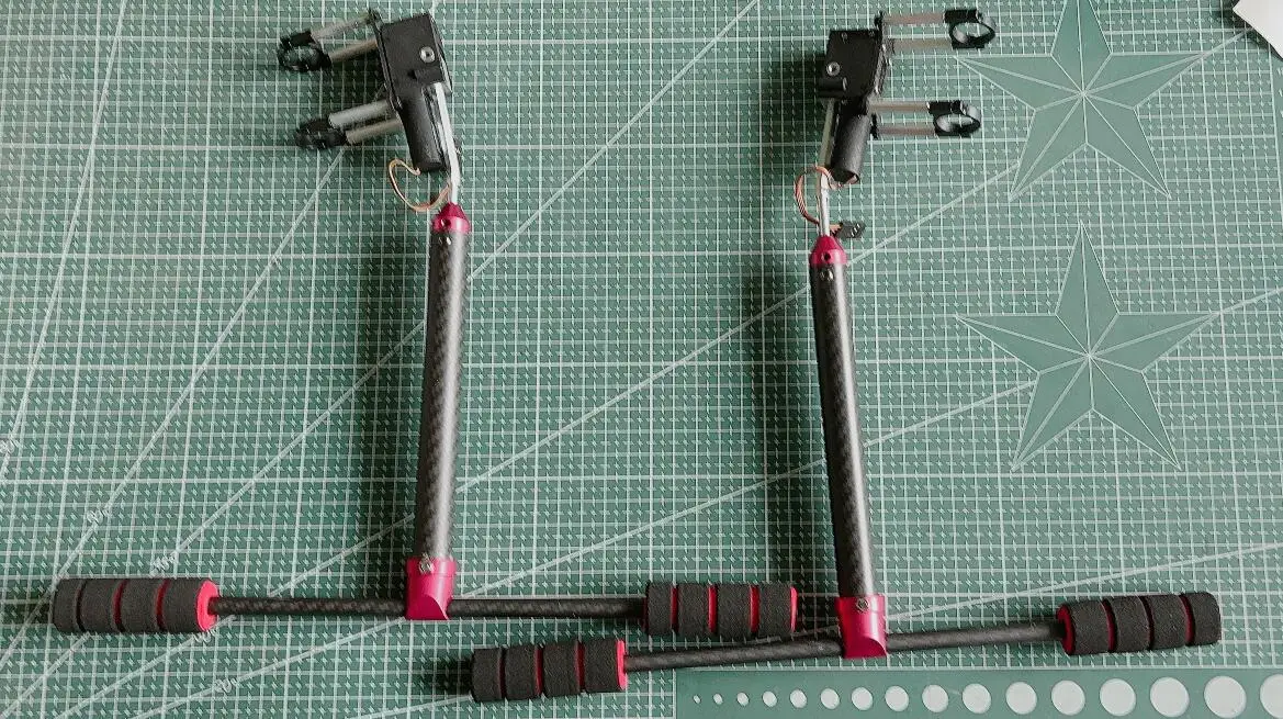 Foxtech PIVOT 170mm High auto Electric Retractable Landing Gear skid set for TL65B44 Multi-rotor Cars Quadcopter Hexacopter ​​