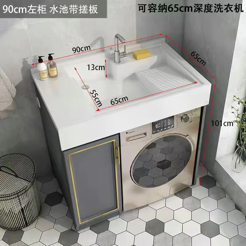 Variant: 90Cm left cabinet