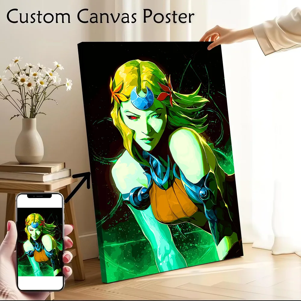 Hades-Charakter-Spiel-Poster, Leinwand-Wandkunst, personalisierter Druck, modernes Gemälde, perfektes Geschenk für besondere und thematische Heimdekoration