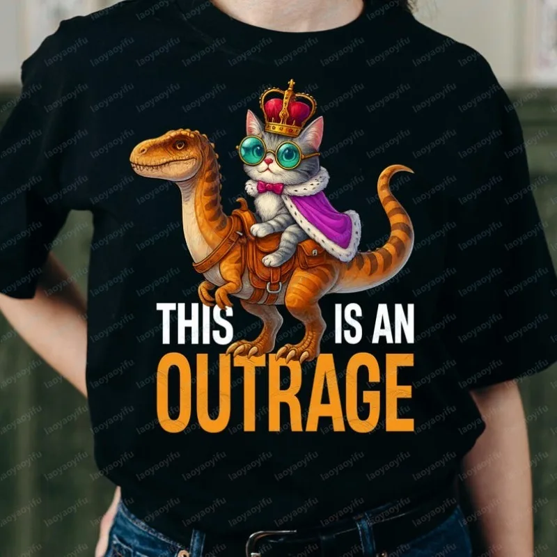 Princess Donut and Mongo Tees Dungeon Crawler Carl Shirt Funny Fantasy Book Graphic T Shirts Geeky Cat Lover Unisex Cotton Tops