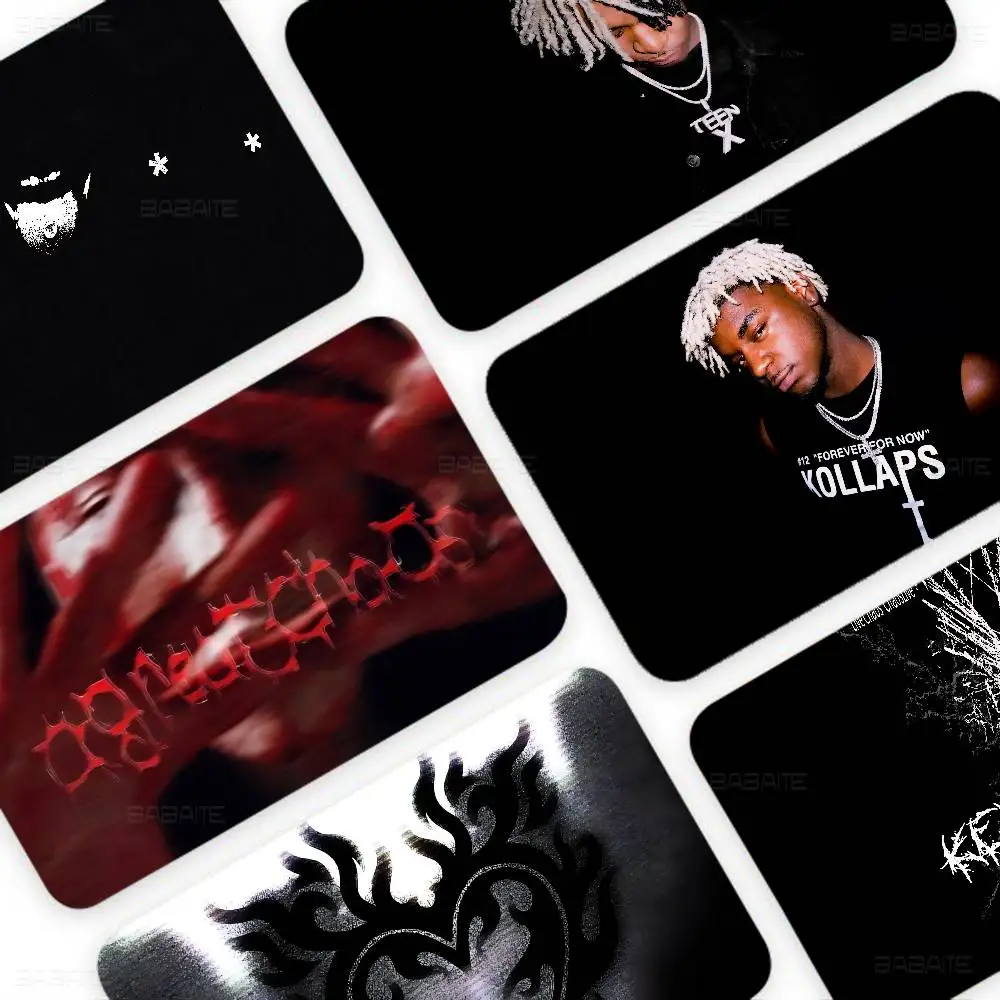 مغني الراب كين كارسون لعبة الفوضى الرائعة أنيمي ملصق فيلم غطاء الجلد للصغيرة الكبيرة لا رقاقة الخصم بطاقة الائتمان الجانب الأمامي #5