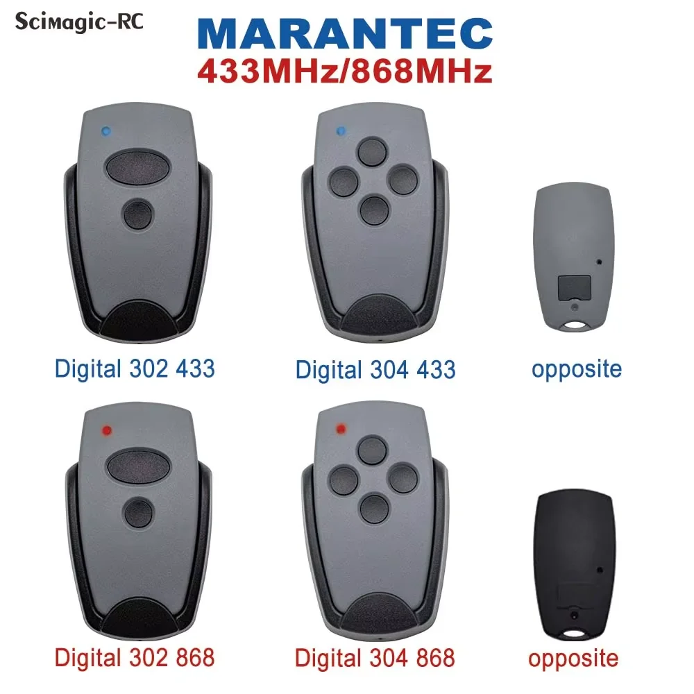 Clone MARANTEC 868mhz /433MHz Remote Control For For Digital D302 D304 D313 433 D323 D382 D384 131 868 Command 211 212 214 221