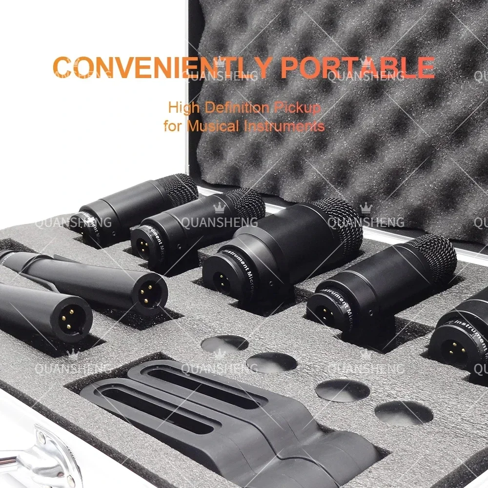 KING-717 Professional Dynamic Mic Musical Karaoke Instrument Mic For Recording Performances