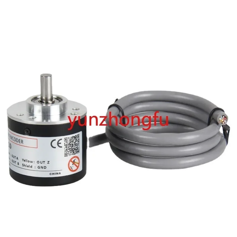 

Xinling Incremental Photoelectric Rotary Encoder CHB38S-E 100~2500 Pulse Abz Three-Phase DC5-24V