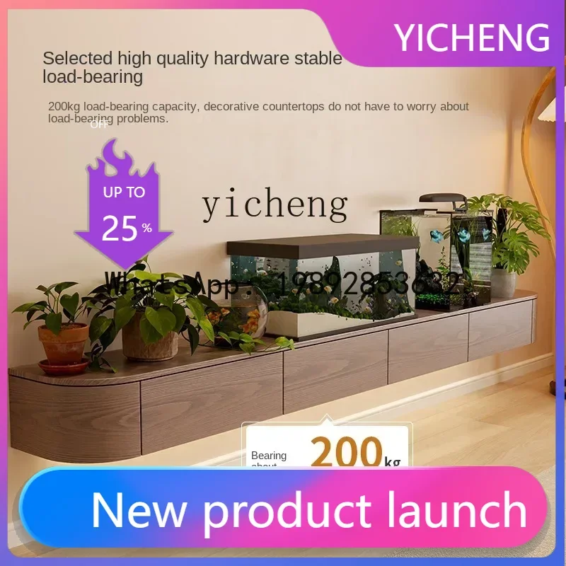 

LYY подвесной шкаф для телевизора из массива дерева, бытовой подвесной шкаф для хранения вещей, подвесной шкаф для телевизора