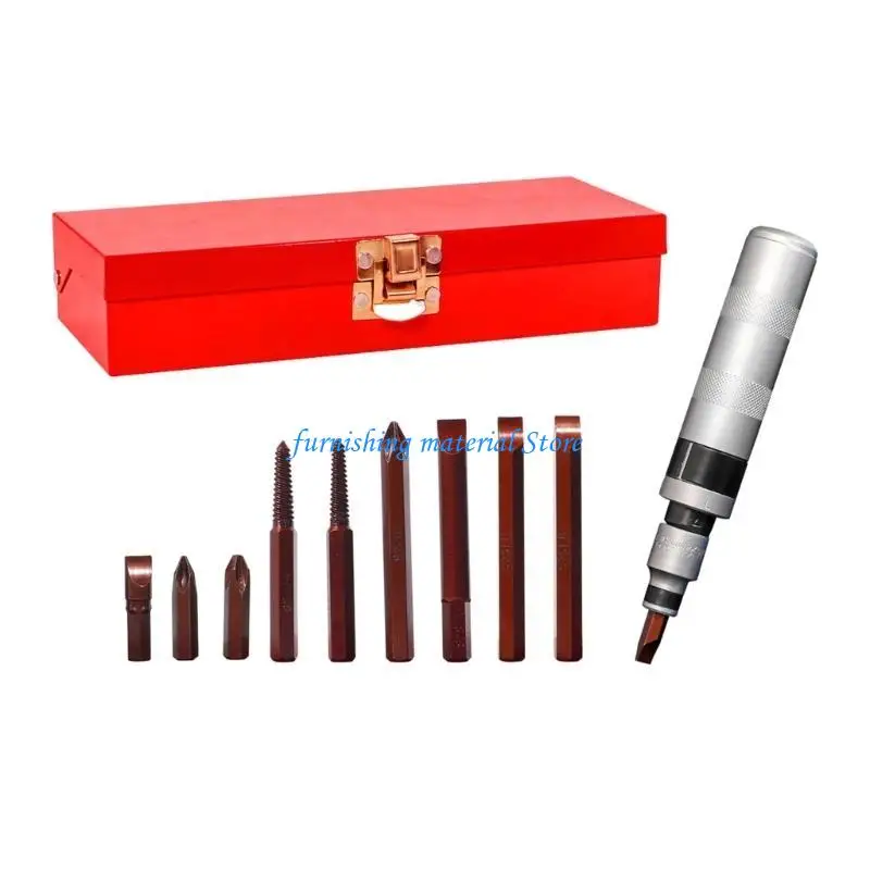 

Y5GD Industrial Screw Removal Tool with Impacts Action, Spring Loaded for Rusty Screw Extraction