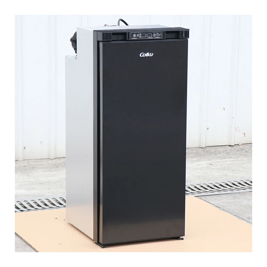 

Factory Price 12V Dual Zone Compressor Car Refrigerator Rv Marine 24 Volt 90L Draw Fridge Upright Freezer