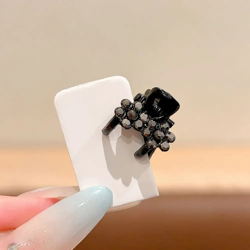 Luxury Rhinestone Hair Claw Clips Mini Metal Geometric Hairpins For Women Girls Fashion Hair Accessories Daily Styling