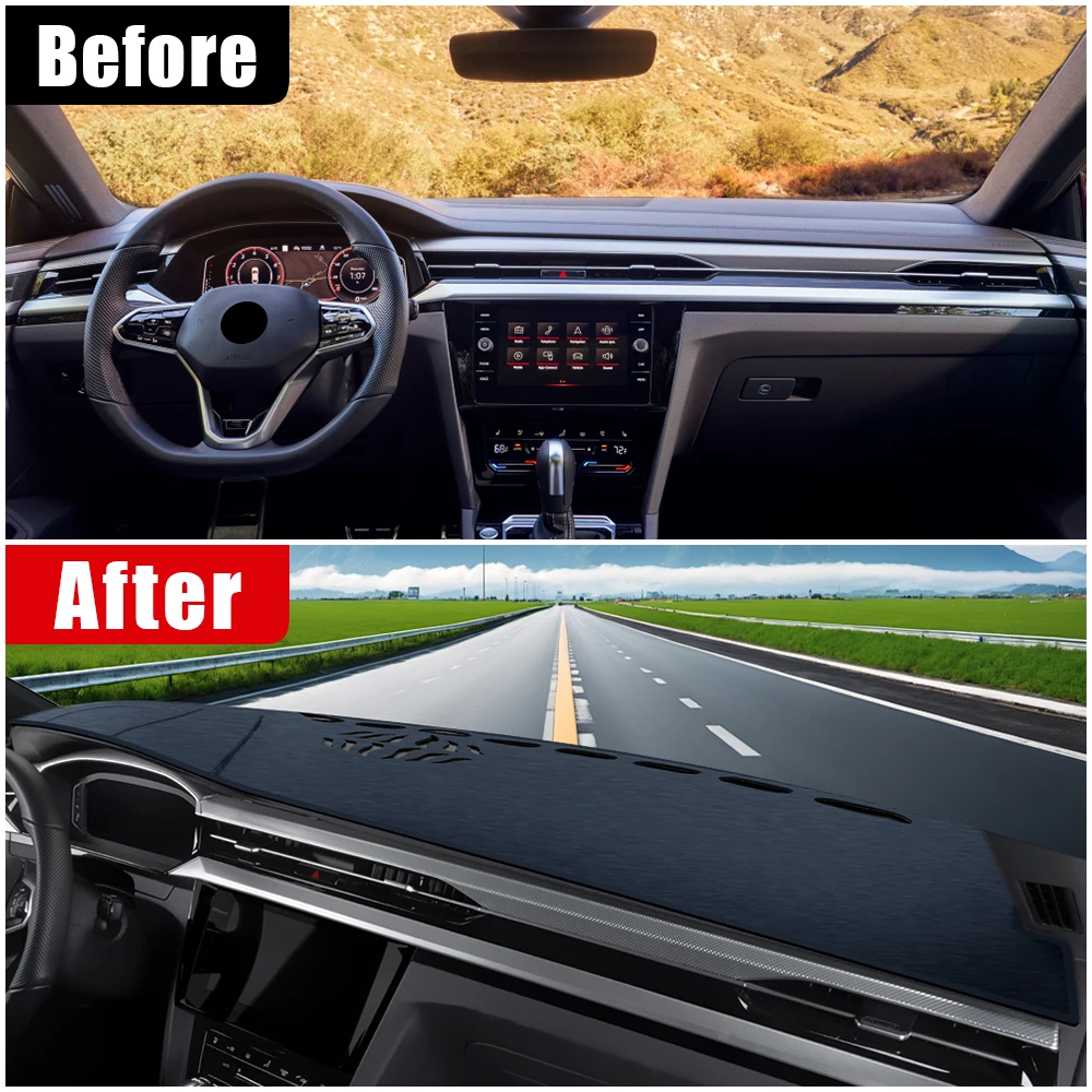 For Volkswagen VW Arteon 2017 2018 2019 2020 2021 2022 Car Dashboard Cover Dash Mat Sun Shade Non-slip Pad Accessories