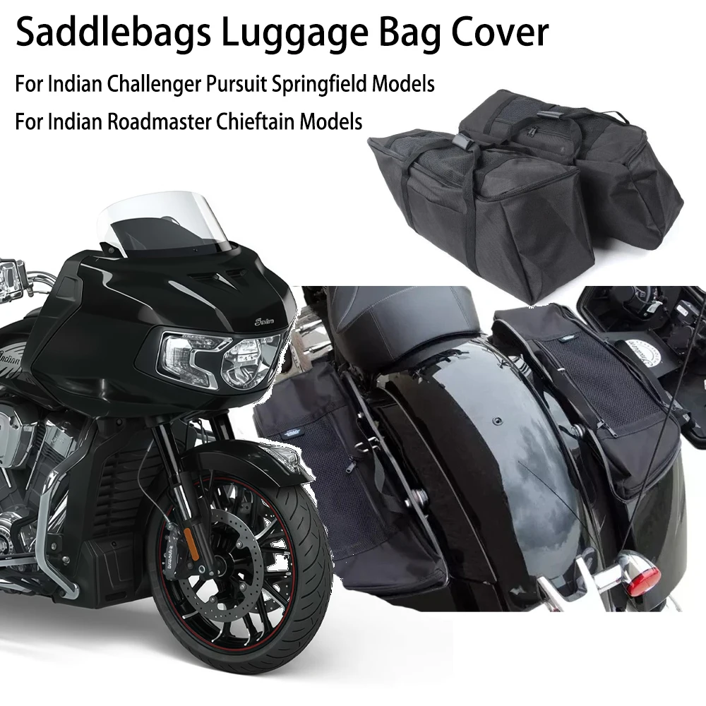 

For Indian Chieftain Challenger Roadmaster Springfield Pursuit Luggage Liner Saddlebags Box Inner Storage Bags indian motorcycle
